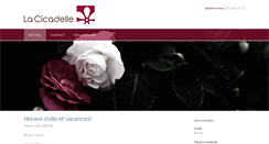 Desktop Screenshot of lacicadelle.ch